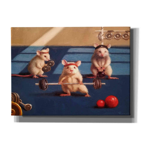 Image of 'Gym Rats' by Lucia Heffernan, Canvas Wall Art
