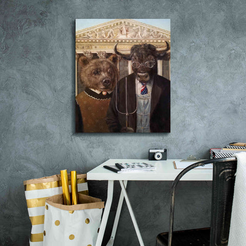Image of 'Wallstreet Gothic 2' by Lucia Heffernan, Canvas Wall Art,20x24