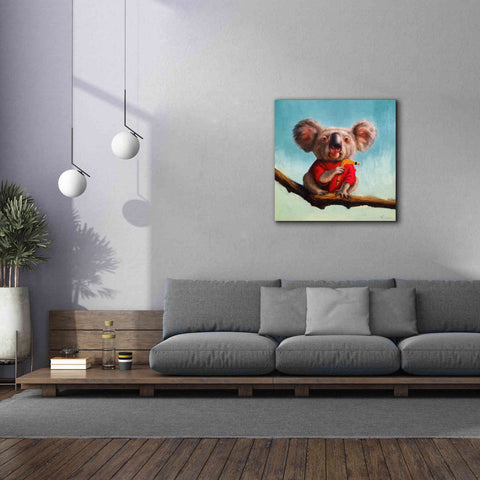 Image of 'Outback Fun II' by Lucia Heffernan, Canvas Wall Art,37x37