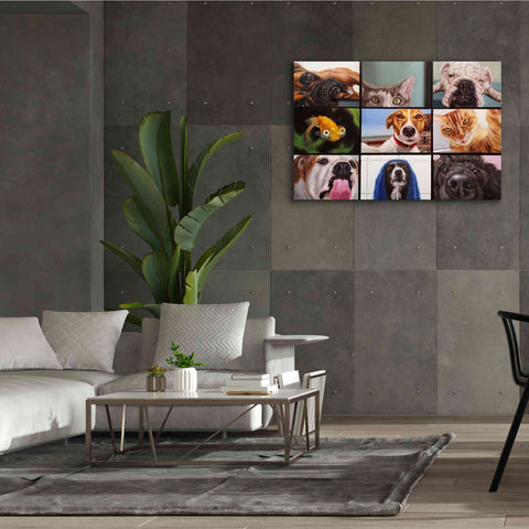 Image of 'Animal Zoom' by Lucia Heffernan, Canvas Wall Art,60x40