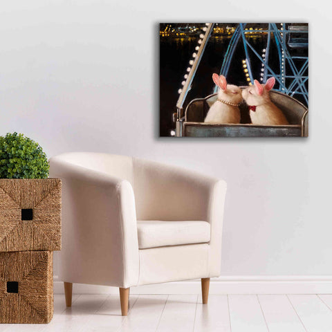 Image of 'First Kiss' by Lucia Heffernan, Canvas Wall Art,34x26