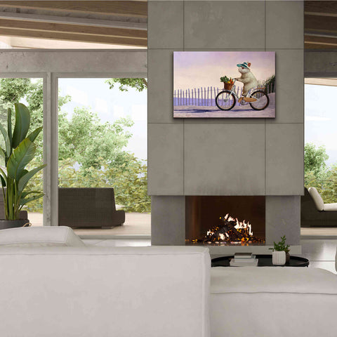 Image of 'Beach Bunny' by Lucia Heffernan, Canvas Wall Art,40x26
