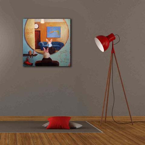 Image of 'Pandemic Haircut' by Lucia Heffernan, Canvas Wall Art,26x26