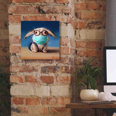 Image of 'Back To School - Mask' by Lucia Heffernan, Canvas Wall Art,12x12