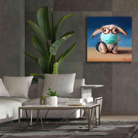 Image of 'Back To School - Mask' by Lucia Heffernan, Canvas Wall Art,37x37