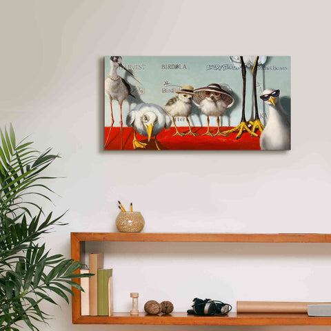 Image of 'Hampton Chicks' by Lucia Heffernan, Canvas Wall Art,24x12