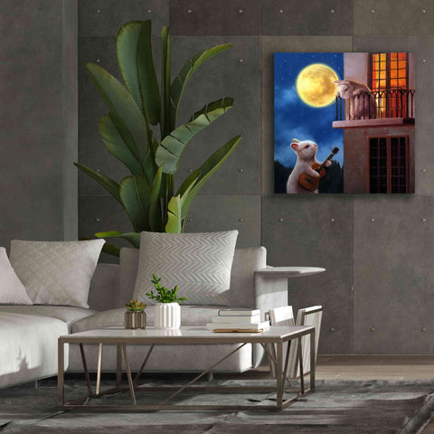 Image of 'Moonlight Serenade' by Lucia Heffernan, Canvas Wall Art,37x37