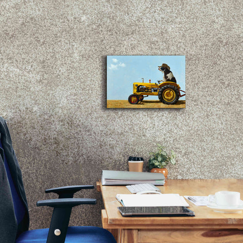 Image of 'Uncommon Cowboy' by Lucia Heffernan, Canvas Wall Art,18x12