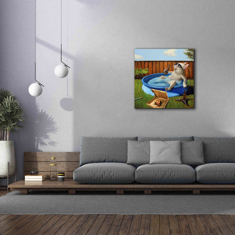 Image of 'When Human Is Away' by Lucia Heffernan, Canvas Wall Art,37x37