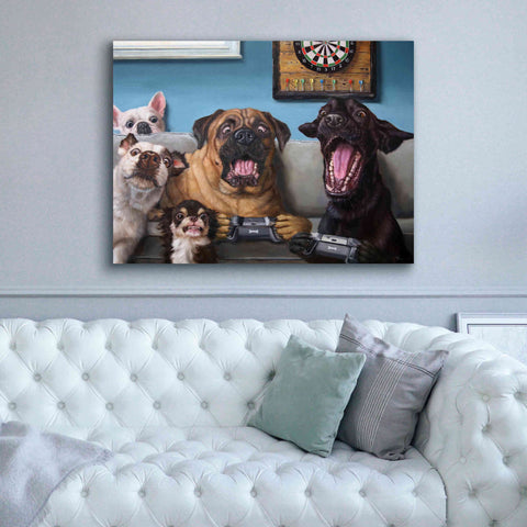 Image of 'Gamers' by Lucia Heffernan, Canvas Wall Art,54x40