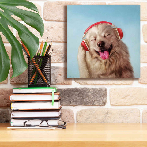 Image of 'Woof Jam' by Lucia Heffernan, Canvas Wall Art,12x12
