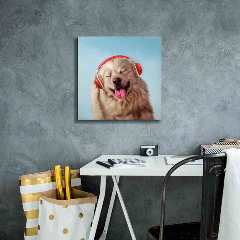 Image of 'Woof Jam' by Lucia Heffernan, Canvas Wall Art,18x18
