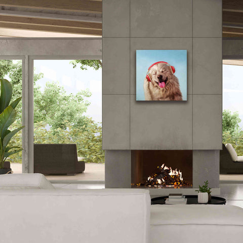 Image of 'Woof Jam' by Lucia Heffernan, Canvas Wall Art,26x26
