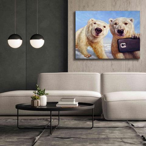 Image of 'Polargram' by Lucia Heffernan, Canvas Wall Art,54x40