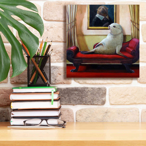 Image of 'Trophy Wife' by Lucia Heffernan, Canvas Wall Art,12x12