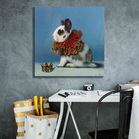 Image of 'Queen of Hearts' by Lucia Heffernan, Canvas Wall Art,26x26