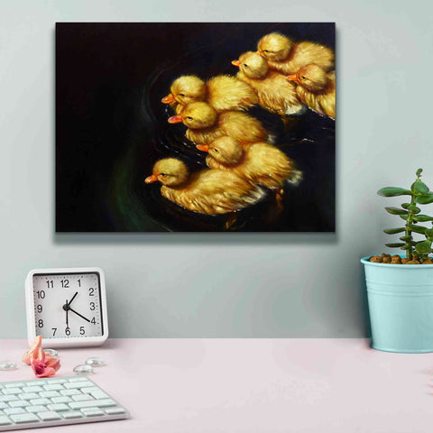 Image of 'Crossing' by Lucia Heffernan, Canvas Wall Art,16x12