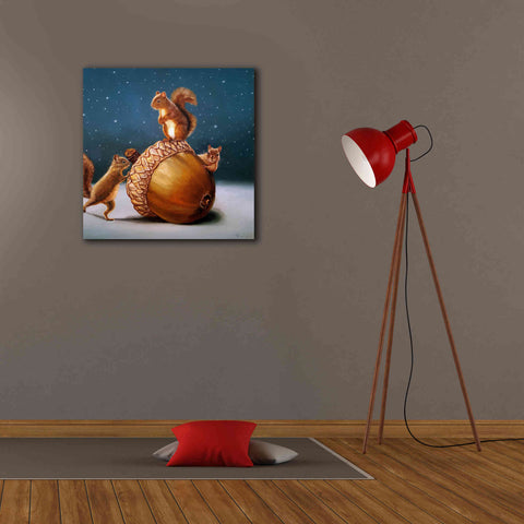 Image of 'The Big Find' by Lucia Heffernan, Canvas Wall Art,26x26