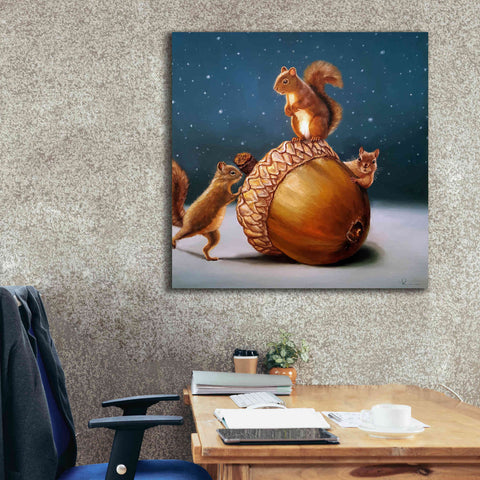 Image of 'The Big Find' by Lucia Heffernan, Canvas Wall Art,37x37