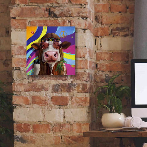 Image of 'Grass Fed' by Lucia Heffernan, Canvas Wall Art,12x12