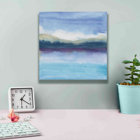 Image of 'Violet Reflection II' by Chris Paschke, Canvas Wall Art,12 x 12