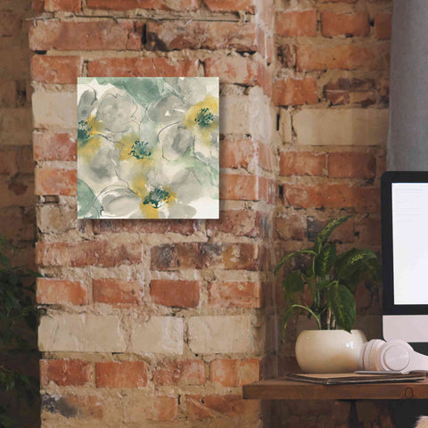 Image of 'Silver Quince II' by Chris Paschke, Canvas Wall Art,12 x 12