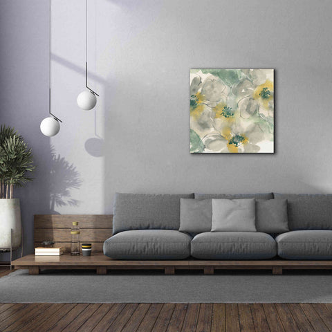 Image of 'Silver Quince II' by Chris Paschke, Canvas Wall Art,37 x 37