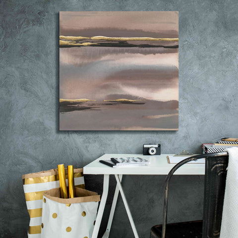 Image of 'Gilded Morning Fog I' by Chris Paschke, Canvas Wall Art,26 x 26