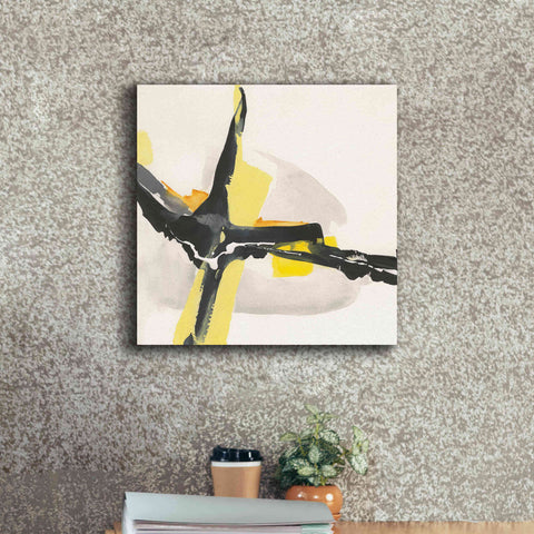 Image of 'Creamy Yellow I' by Chris Paschke, Canvas Wall Art,18 x 18