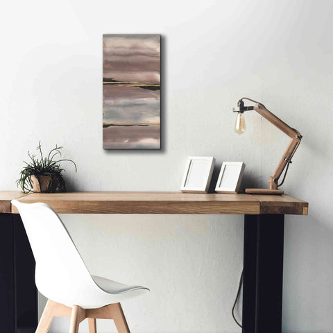 Image of 'Gilded Morning Fog III' by Chris Paschke, Canvas Wall Art,12 x 24