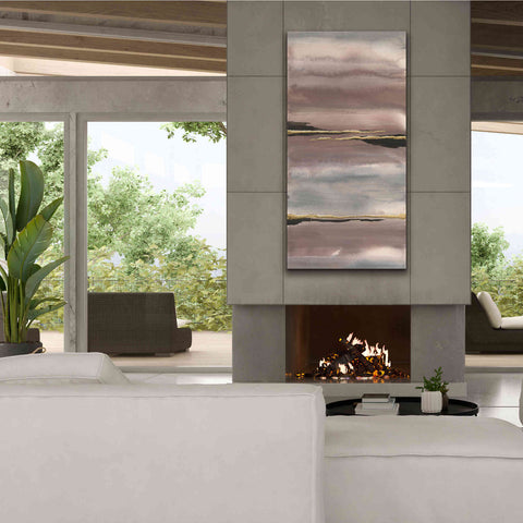 Image of 'Gilded Morning Fog III' by Chris Paschke, Canvas Wall Art,30 x 60