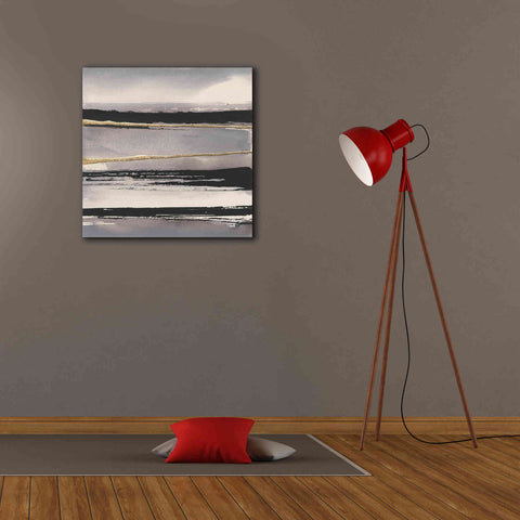Image of 'Gilded Grey I' by Chris Paschke, Canvas Wall Art,26 x 26