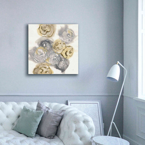 Image of 'Gold Edged Neutral I' by Chris Paschke, Canvas Wall Art,37 x 37