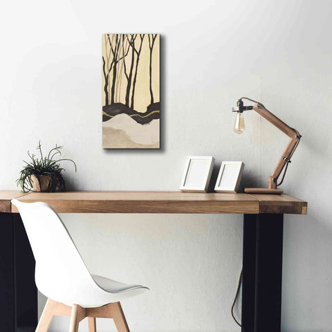 Image of 'Silhouette I' by Chris Paschke, Canvas Wall Art,12 x 24