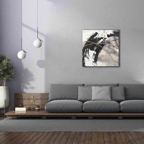 Image of 'Gilded Arcs II' by Chris Paschke, Canvas Wall Art,37 x 37