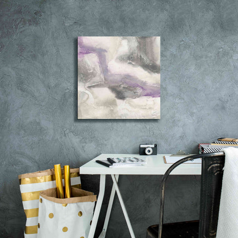 Image of 'Shades Of Amethyst I' by Chris Paschke, Giclee Canvas Wall Art,18 x 18