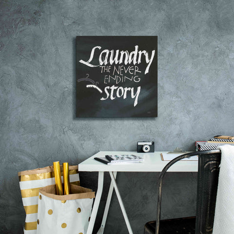 Image of 'Laundry Room II' by Chris Paschke, Giclee Canvas Wall Art,18 x 18