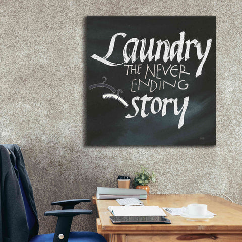 Image of 'Laundry Room II' by Chris Paschke, Giclee Canvas Wall Art,37 x 37