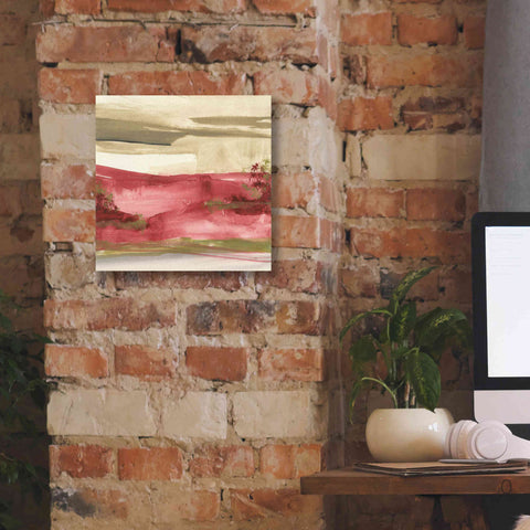 Image of 'Red Rock II' by Chris Paschke, Giclee Canvas Wall Art,12 x 12