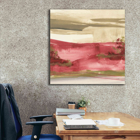 Image of 'Red Rock II' by Chris Paschke, Giclee Canvas Wall Art,37 x 37