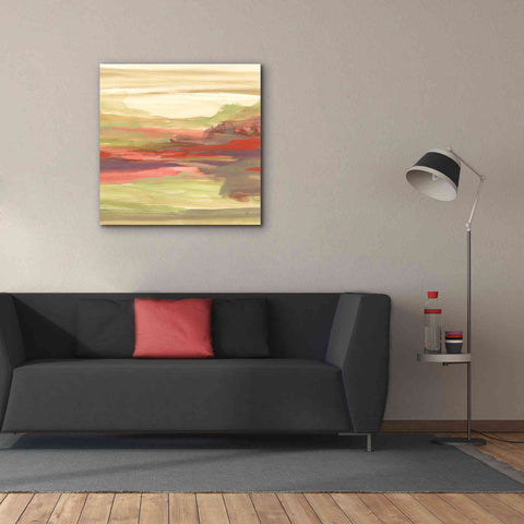 Image of 'Distant Fields' by Chris Paschke, Giclee Canvas Wall Art,37 x 37