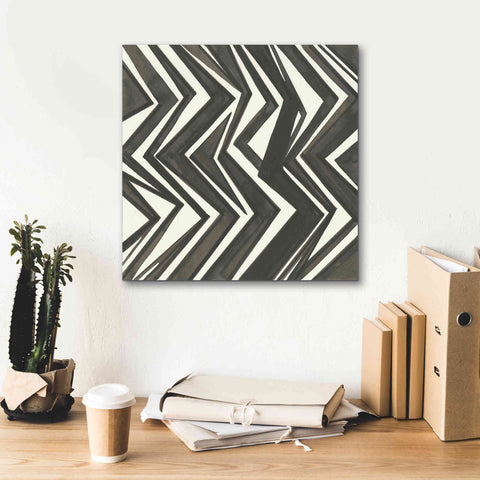 Image of 'Graphics V' by Chris Paschke, Giclee Canvas Wall Art,18 x 18