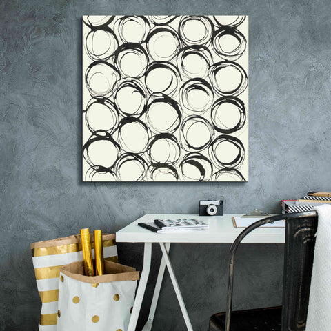 Image of 'Graphics IX' by Chris Paschke, Giclee Canvas Wall Art,26 x 26