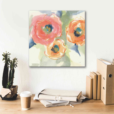Image of 'Buttercup II' by Chris Paschke, Giclee Canvas Wall Art,18 x 18