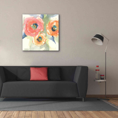 Image of 'Buttercup II' by Chris Paschke, Giclee Canvas Wall Art,37 x 37