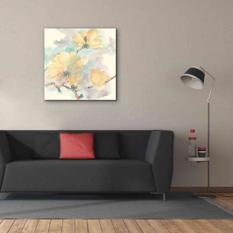 Image of 'Magnolias In White II' by Chris Paschke, Giclee Canvas Wall Art,37 x 37