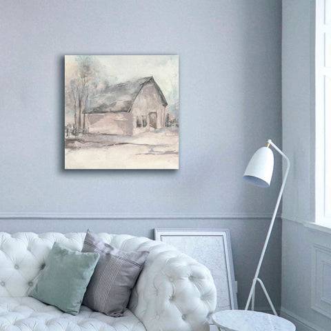 Image of 'Barn I' by Chris Paschke, Giclee Canvas Wall Art,37 x 37