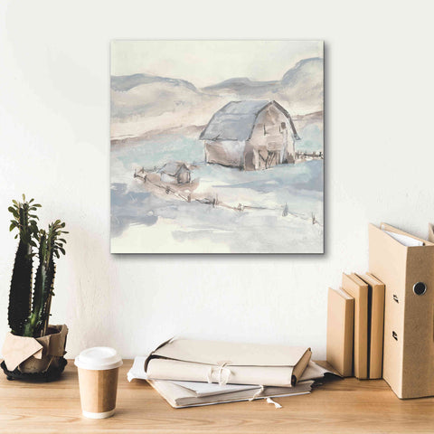 Image of 'Barn IV' by Chris Paschke, Giclee Canvas Wall Art,18 x 18