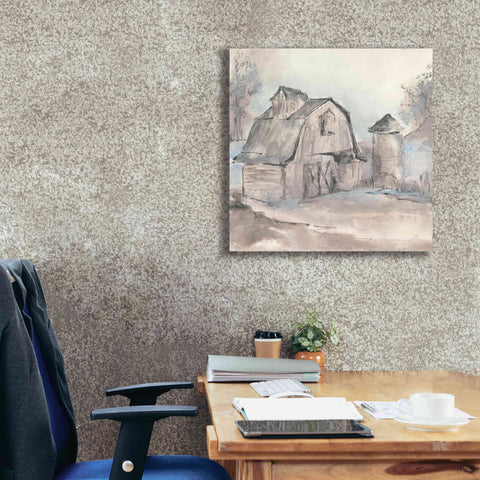Image of 'Barn V' by Chris Paschke, Giclee Canvas Wall Art,26 x 26