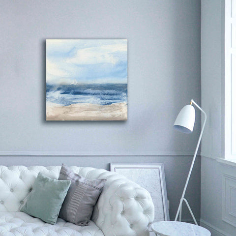 Image of 'Surf And Sails' by Chris Paschke, Giclee Canvas Wall Art,37 x 37